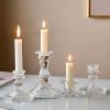 Glass Candle Holder Candlestick Wedding Centerpiece Candle Holders Romantic Wedding Centerpieces For Tables Wedding Home Decor