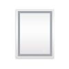 Frameless Rectangular LED Light Bathroom Vanity Mirror