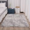 1pc, Ultra Soft Tie-Dyed Shaggy Area Rug for Bedroom, Living Room, and Home Decor - Fluffy, Fuzzy, and Plush Furry Carpet - 47.24 x 62.99