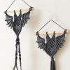 1pc Halloween Decor, Bat Gothic Home Decor, Witch Lace Wall Hanging Gothic Decor, Halloween Decor Ghost Decor Gothic Wall Decor,wall Decor