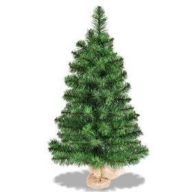 2 Feet/3 Feet Holiday Season Decor Artificial PVC Christmas Tree (size: 3ft)