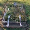 Realistic Skeleton Stakes Halloween Decorations Scary Skull Skeleton Hand Bone For Yard Lawn Stake Garden Graveyard home decor