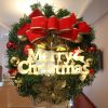 Christmas Decorations Wreath Accessories Merry Christmas Stereo Letter Lights