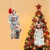 1pc Classic Horror Character Pendant, Halloween Decoration Car Rearview Mirror Pendant Hanging, Christmas Tree Decoration