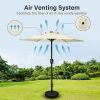 7.5 ft Patio Umbrella with Center Pole