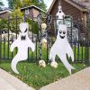 Halloween Decorations Outdoor Decor Hanging Lighted Glowing Ghost Witch Hat Halloween Decorations Indoor Outside Ornaments Clearance Halloween Party L