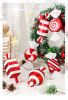 2 Pacs Christmas Ornament Pvc Painted Sequin Candy Pendant 16Cm Christmas Tree Decoration Party Pendant