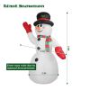 Holiday Decor Christmas Inflatable Giant for Outdoor Yard Lawn