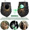 Halloween Doorbell, Haunted Doorbell Animated Eyeball Halloween Decor with Spooky Sounds