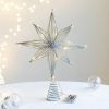 LED Star Christmas Tree Toppers Christmas Decoration String Ornament New Year